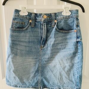 Universal Thread Light Blue Denim Mini Skirt